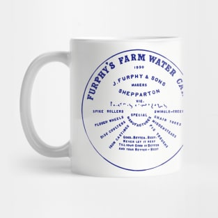 Furphy Water Tank - blue Mug